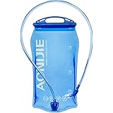 ACHSOO Collapsible Water Bottles Folding Soft Flask Hydration Bladder Leakproof Water Storage Bag Hydration Pack Running Cycl