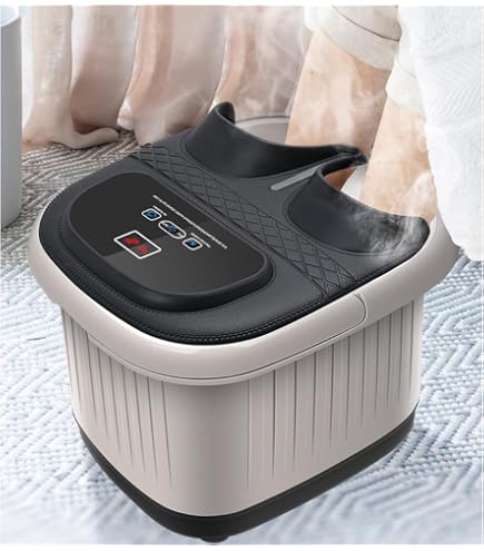 Amazon | 電動足湯桶 深型足湯器 足湯用バケツ フットバス電動足湯器