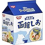 日清食品 ラーメン屋さん 函館しお 5食パック 435g×6袋