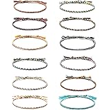COLORFUL BLING Handmade Sea Tutle Totoise Bracelets Sets Adjustable Waterproof String Strand Bohemia Surfing Wave Bracelets f