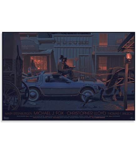 Amazon.co.jp: バック・トゥ・ザ・フューチャー デロリアン アート