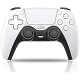 PS4コントローラー 【2024年度 先行発売】 Newluck ps4 コントローラー Bluetooth 無線接続 1000mAh大容量バッテリー 14-16時間連続使用 重力感応 6核振動機能 連射Turbo機能 ピンホールリセット機能 ワイヤ