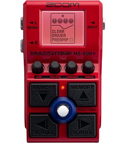 Amazon.co.jp: ZOOM ズーム MS-200D+ マルチストンプペダル イエロー