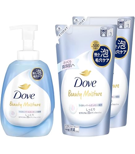 Amazon | Dove(ダヴ) うるおいホイップ 泡ボディウォッシュ しっとり