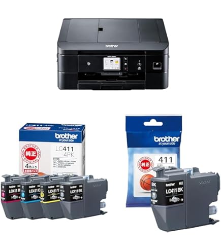 Amazon.co.jp: ブラザー プリンター A4インクジェット複合機 DCP-J528N