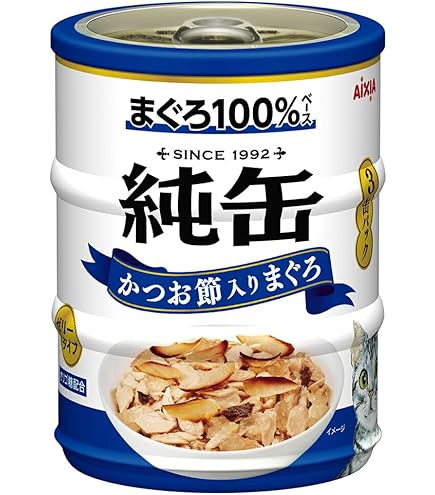 Amazon.co.jp: アイシア 海缶ミニ3P削り節入りかつお 60g×3缶