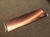 銅板　１枚　厚さ0.3mm (100mm×365ｍｍ)