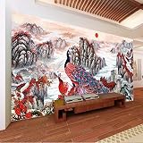 Sproud 大規模なカスタムサンライズ東升 Red Sun 風景風景 3 D 中国 Tv リビングルームの背景ホームデコレーション 350 Cmx 245 Cm