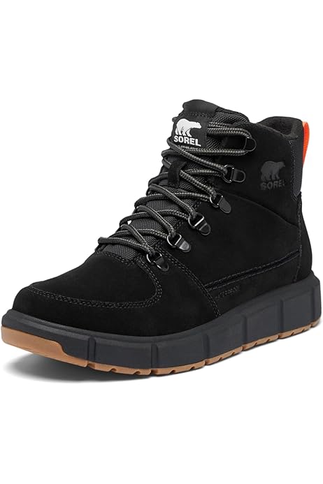 sorel black hiking boots