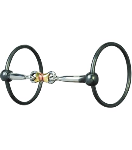 thumbnail image 2 of Draft Horse Bits - O-Ring Snaffle - Loose Ring - Schneiders 2 of 13