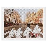ムーミン Moomin ダイヤモンドアート キット ダイアモンドビーズ絵画キット クリスマスプレゼント 新年プレゼント DIY・手作り絵画手芸キット 5D モザイクアート ダイヤモンド塗装 全面貼り付けタイプ