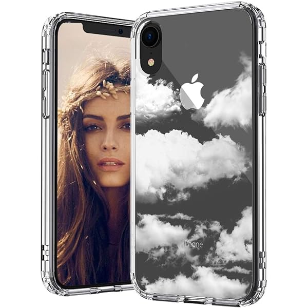 Mosnovo Iphone Xr Case Cloud Pattern Printed Clear Design Transparent Plastic Back Case With Tpu Bumper Protective Case Cover For Iphone Xr Amazon Com Au Electronics