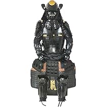 Amazon.co.jp: ウェアラブル甲冑スーツ鎧 武士 鉄太阳黒 O038 : おもちゃ
