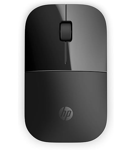 Amazon | Z3700 ワイヤレスマウス ブラックオニキス 光沢 | HP