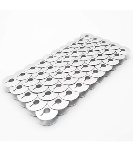 100 stuks klossen met sleuf voor industriële naaimachine - Aluminium