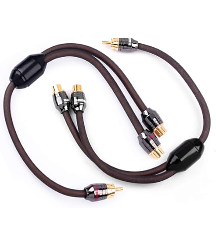 Amazon | AudioQuest Yスプリッター - 1つのRCAオスから2つのRCAメス6