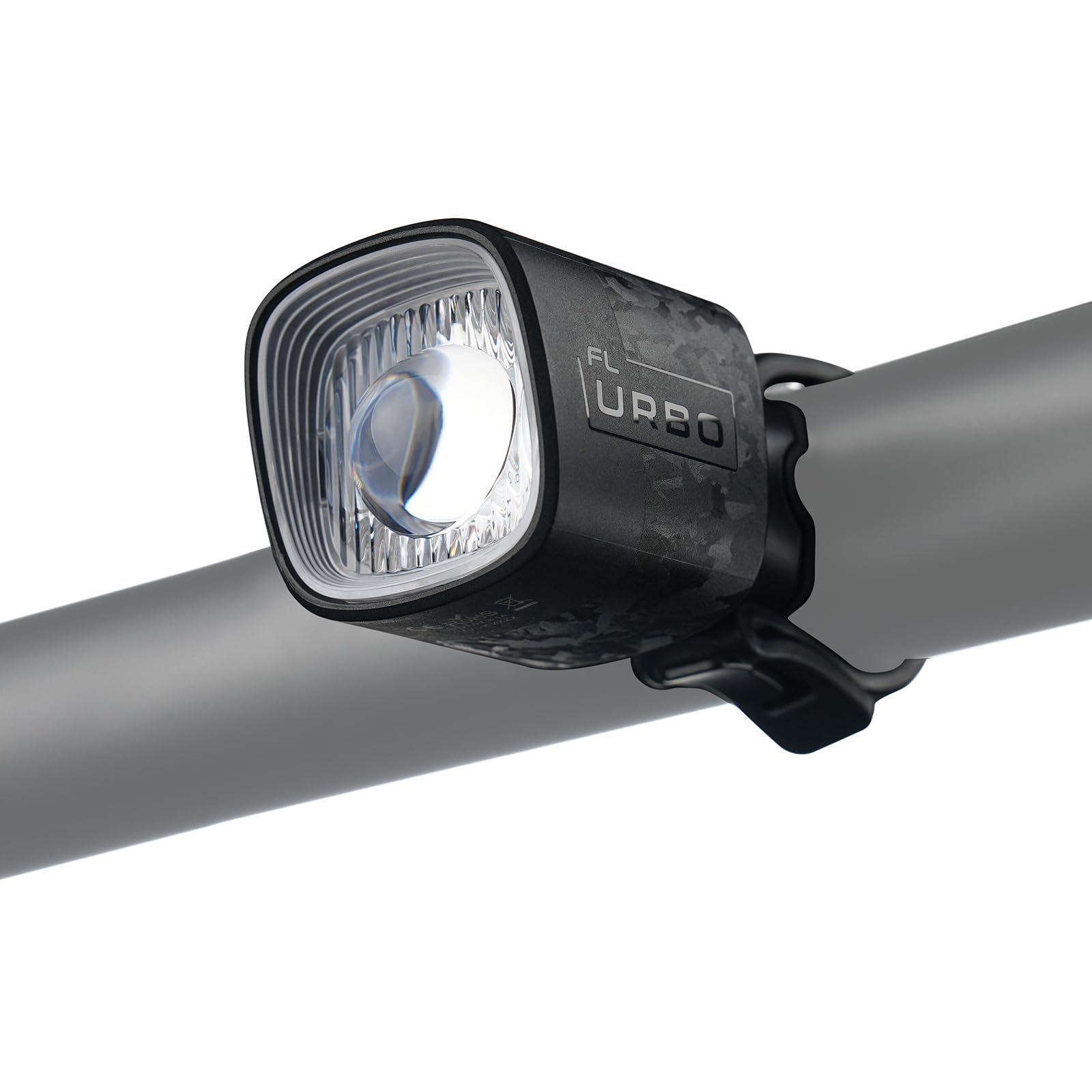 Magicshine URBO 自転車ライト 300ルーメン 超軽量48g IPX6防水 USB-C充電 14.5時間点灯 ロードバイク用 | カットオフ配光で対向者へのまぶしさに配慮。横方向にも光を広げるレンズを採用したフロントライト。IPX6防水