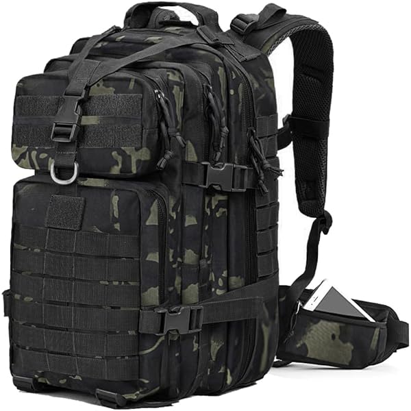 Amazon.co.jp: ミリタリー タクティカル バックパック 45L