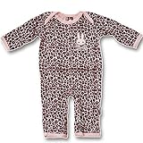 長袖ベビー服【ピンクパンサー】【ロンパース/カバーオール】 (6‐12ヶ月：70（身長65-75cm）)