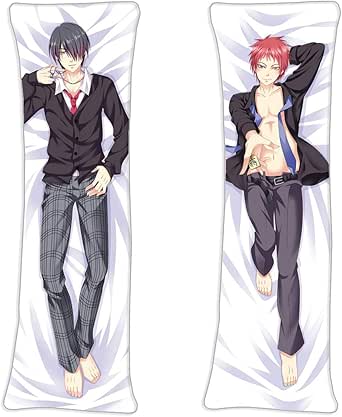 Amazon 黒子のバスケ 氷室 辰也ひむろ たつや 赤司 征十郎 あかし せいじゅうろう 抱き枕カバー アニメ 150x50cm 1500x500mm 等身大 ピーチスキン 両面プリント 18禁 エロ ゲーム 萌えグッズ キャラグッズ フィギュア ドール 通販