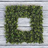 High Qualityath, Artificial Wreath for the Front Door by Pure Garden, Home Dﾃｩcor, UV Resistant ・E・