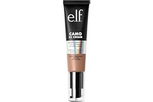 e.l.f. Camo CC Cream, SPF 30 Color-Correcting Medium-To-Full Coverage Face Foundation, Delivers An Airbrushed Finish, Vegan &
