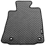 [車種品番:TY0382] TOYOTA トヨタ SOARER ソアラ 型式:GZ20/MZ20/21 年式:S61/1~H3/5 【D.A.D タフラバーマット】 1台分 オーバーロック(ふちどり)カラー:ブラック/裏面:スパイクタイプ (DAD ギャルソン フロアマット カーマット)