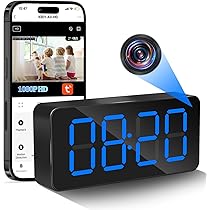 Amazon.co.jp: 小型カメラ 監視カメラ小型 防犯カメラ小型 置き時計型