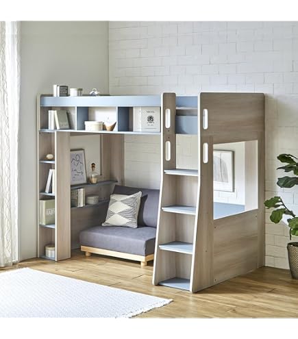 Amazon｜KOIZUMI コイズミ システムベッド ミドルタイプ ロフトタイプ