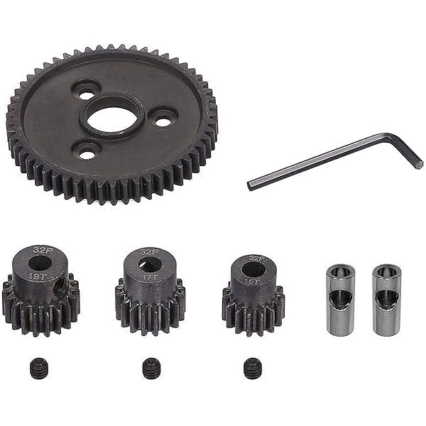Rc Metal Steel 54T 32P Spur Gear with 