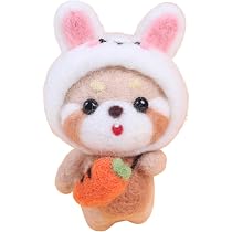 Amazon.co.jp: NASSIA 羊毛フェルト 動物 犬 ニードル ぬいぐるみ