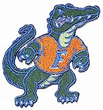 Florida Gators 2.56 " X 2.72 "インチパッチジャケットT -シャツパッチSewアイロン刺繍バッジSign Costum