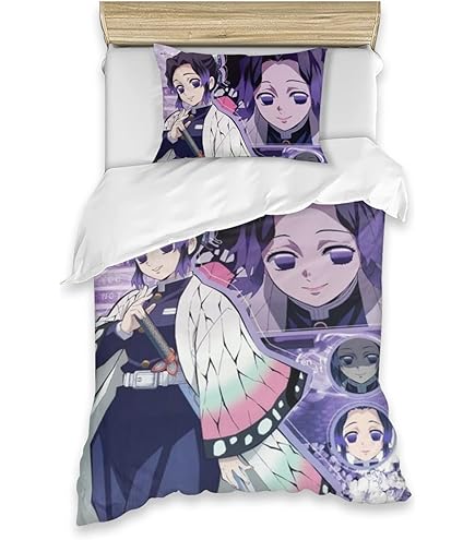 値下げ！鬼滅の刃 掛布団カバー&amp;敷布団カバー ２点セット Amazon｜鬼 滅 刃栗花落カナヲ 布団カバー 2点セット 掛け布団