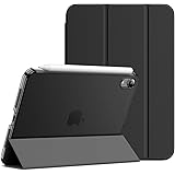 JEDirect iPad Mini 6 ケース（8.3インチ、2021モデル、第6世代用）スリムスタンドハードバック ウェイクアップ/オートスリープ機能付き タブレットカバー (ブラック)