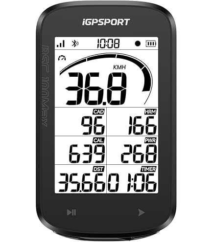 iGPSPORT iGS630 GPS Bike Computer, 2.8'' Map Navigation iClimb