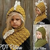 北欧 人気商品 レイシークラシック（Lacey Classic) 秋冬 オシャレな恐竜造形 子ども用ニット帽セット ショール ハット 耳保護ぼうし 落とさない帽子 オシャレ ベビー用可愛いットキャップ