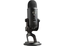 ロジクール G Blue Yeti Blackout Edition ゲーミングマイク コンデンサーマイク USB PS4 / PS5 / PC マイク ストリーミング 配信用マイク BM400BK 国内正規品 2年間メーカー保証
