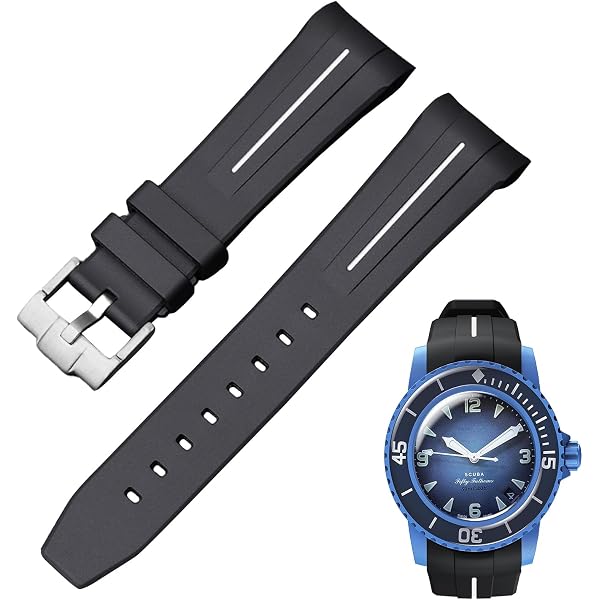 Amazon.co.jp: Ocdin (オクディン) 22mm 腕時計バンド Blancpain X