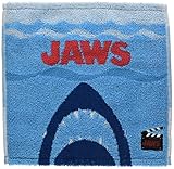 丸眞 ハンドタオル JAWS/ジョーズ 25×25cm オーシャンジョーズ 綿100% 4985002400