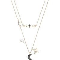 Swarovski Symbolic Moon Bangle, Black 
