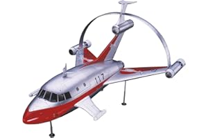 ハセガワ ウルトラメカシリーズ ジェットビートル w/ハイドロジェネード・サブロケット (流星マークピンバッジ付) 1/72スケール プラモデル 65814 (飛行機)