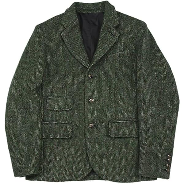 【極美品】　karaku ウール混ツイード テーラードジャケット XL 古着 Amazon | [karaku] ジャケット メンズ 冬 ウール混ツイードテーラード