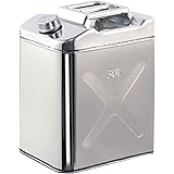 ガレージ・ゼロ ガソリン携行缶 ステンレス 15L/20L/25L/30L/40L ワイド縦型 [消防法適合品]