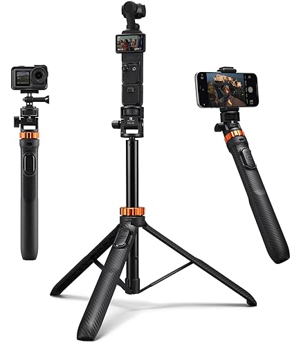 Amazon | SHINEWEE カーボンファイバー延長ポール – 4セクション高速