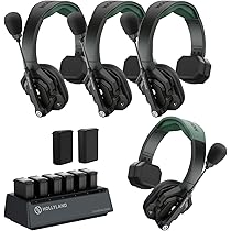 Amazon.co.jp: Hollyland Solidcom SE Pro-4S ワイヤレスインカム 4台