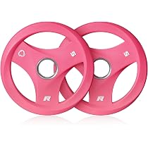 Amazon.co.jp: RITFIT AURASPIN バーベルプレート ラバープレート 50mm