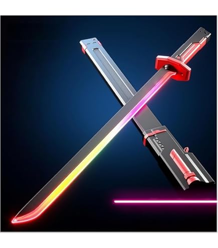 Amazon.co.jp: FYDN 光るおもちゃの剣 サイバーパンク