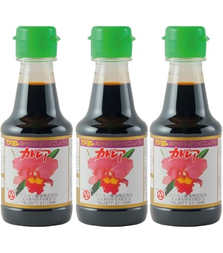 Amazon.co.jp: フジヨシ醤油 フジヨシのカトレア醤油 150ml×3本セット