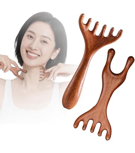 Amazon | マッサージコーム (1本入り) 頭皮マッサージ ヘアコーム 5本