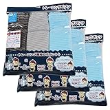 9枚組一発トイトレ完了セット　3層トレーニングパンツ男の子カラー　3色3枚組×3セット90㎝95㎝ (95cm) [並行輸入品]